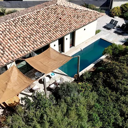 La Genevieve, Maison 6 Personnes Avec Piscine * 卡伦扎纳