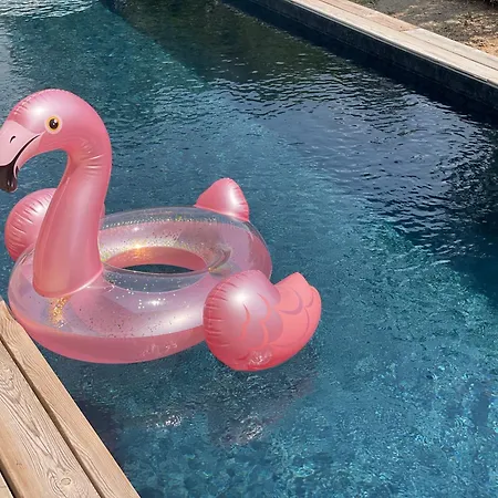 La Genevieve, Maison 6 Personnes Avec Piscine * 卡伦扎纳