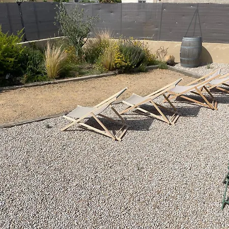 别墅 La Genevieve, Maison 6 Personnes Avec Piscine 卡伦扎纳