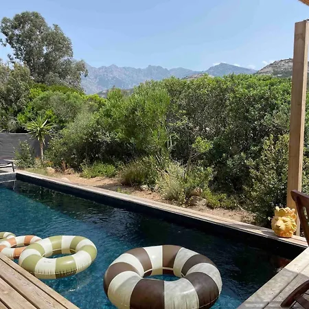 Willa La Genevieve, Maison 6 Personnes Avec Piscine Calenzana