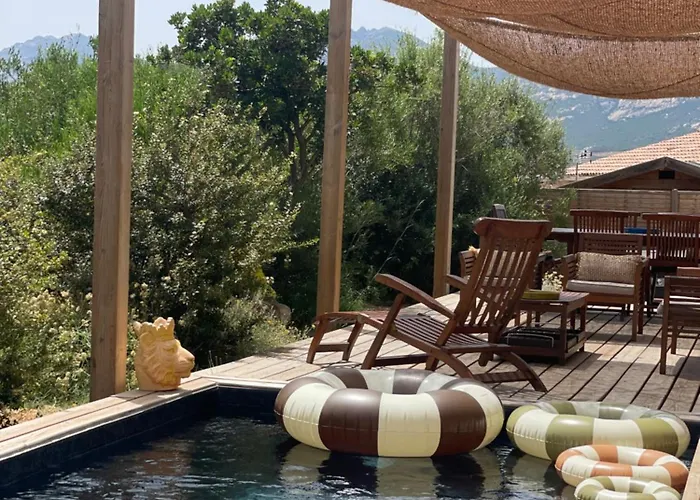 La Geneviève, Maison 6 Personnes Avec Piscine Villa Calenzana