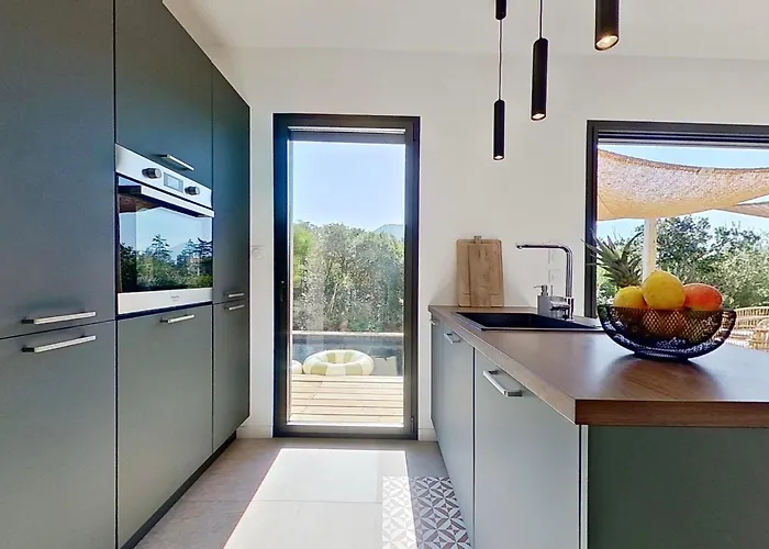 Villa La Geneviève, Maison 6 Personnes Avec Piscine Calenzana